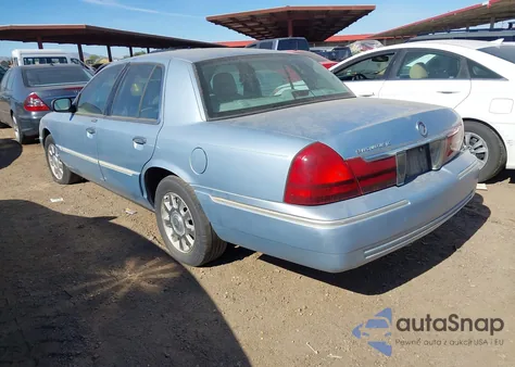 2003 Mercury Grand Marquis Ls from USA, damaged, VIN 2MEFM75W93X651992